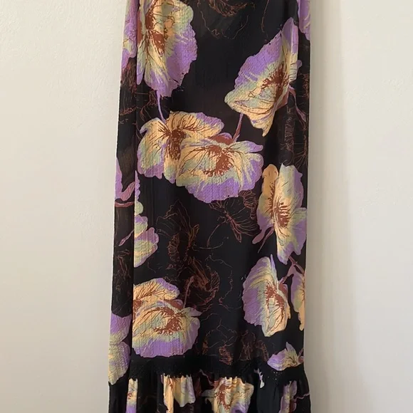Free People Intimately Make You Move Floral Maxi Slip - Picture 7 of 12